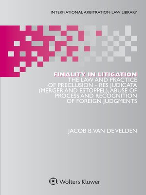 cover image of Finality in Litigation